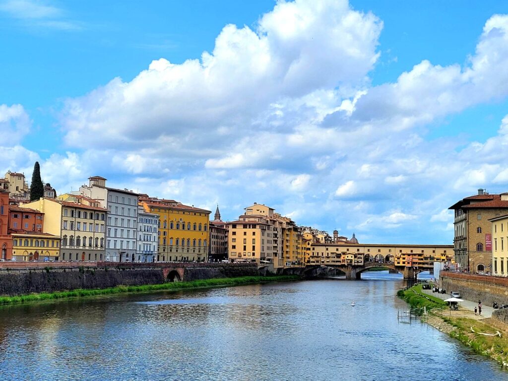 Vecchio Bridge and Arno River