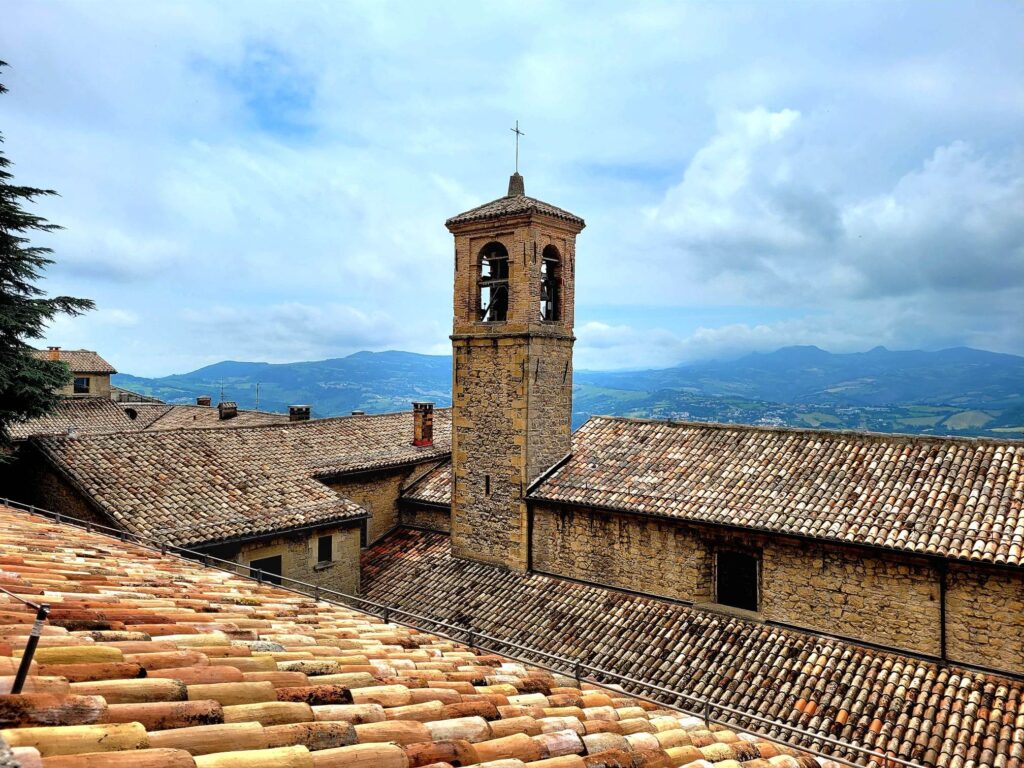 San Marino - view from the top