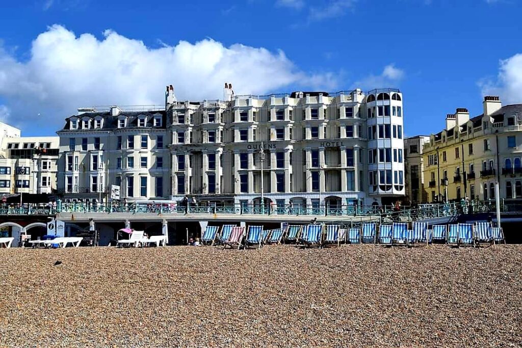 Beach and promenade