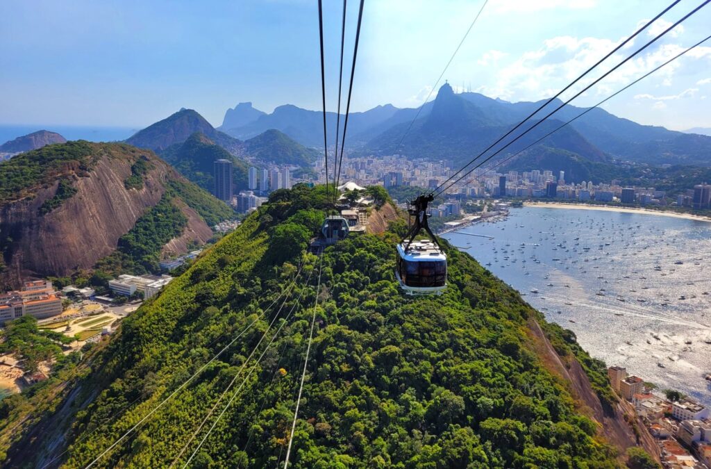 Guanabara Bay - cable car