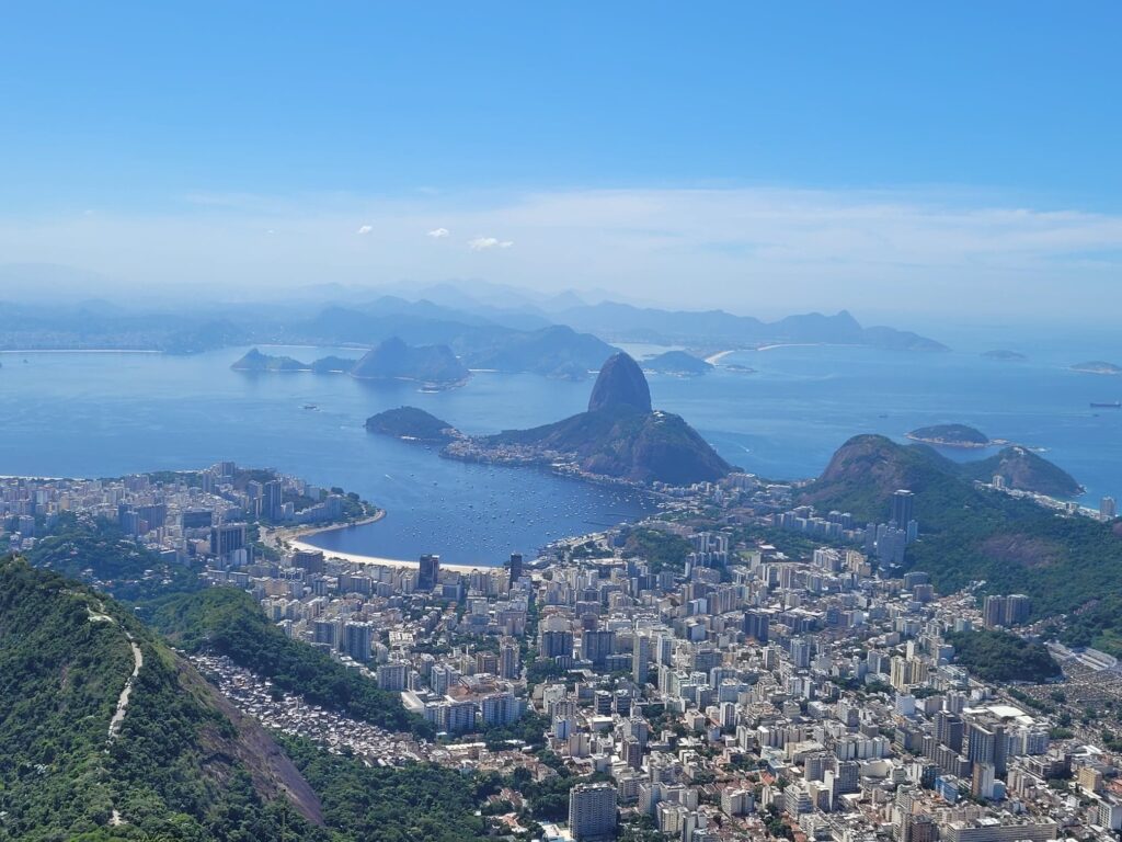 View from Corcovado mountain