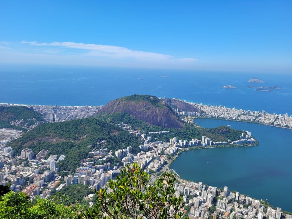 View from Corcovado mountain