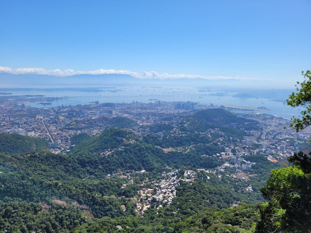 View from Corcovado mountain